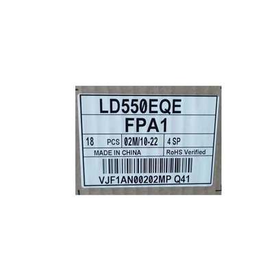 قیمت خوب LD550EQE-FPA1 51 پین 3840*2160 صفحه LCD 60 هرتز آنلاین