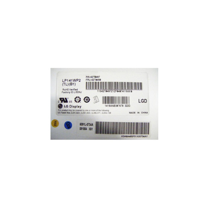 قیمت خوب LP141WP2-TLB1 14.1 اینچ 1440*900 صفحه نمایش LCD آنلاین