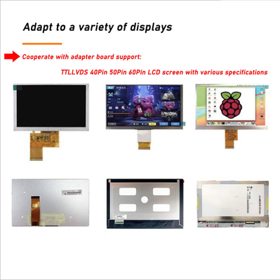 قیمت خوب HDMI VGA AV 50 Pin LCD Driver Board 800x480 IPS آنلاین