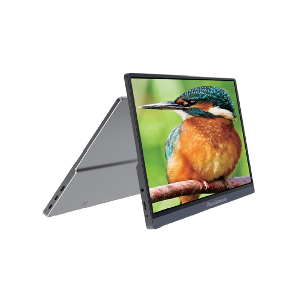 مانیتور قابل حمل لمسی 15.6 اینچی FHD 1920x1080 IPS با HDR و 100% sRGB برای طراحان، تجارت و سرگرمی