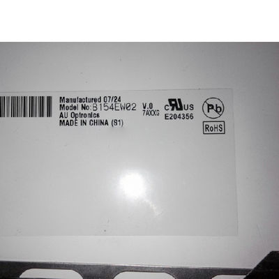 قیمت خوب 15.4 اینچ B154EW02 V0 HW3A سطح مات صفحه LCD پوشش سخت آنلاین