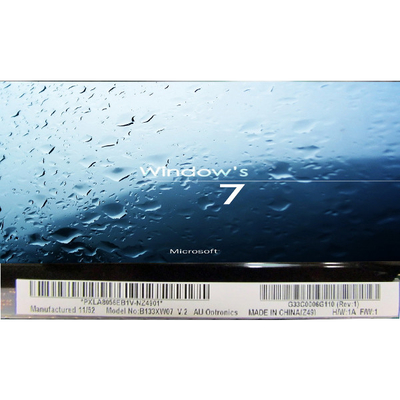 قیمت خوب B133XW07 V2 13.3 اینچ 1366 * 768 صفحه نمایش LCD صفحه نمایش LCD آنلاین