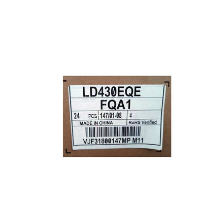 قیمت خوب LD430EQE-FQA1 51 پین 43.0 اینچ صفحه نمایش LCD برای علامت گذاری دیجیتال آنلاین
