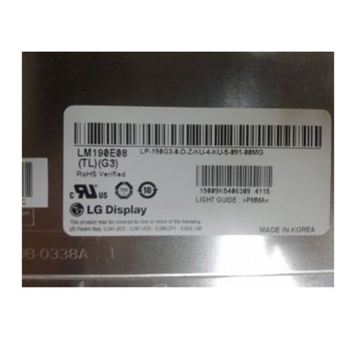 قیمت خوب LM190E08-TLG3 19.0 اینچ ماژول LCD 1280*1024 صفحه نمایش LCD آنلاین