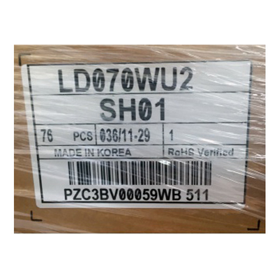 قیمت خوب LD070WU2-SH01 7.0 اینچ 1200*1920 صفحه نمایش LCD 60 هرتز آنلاین