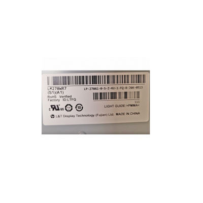 قیمت خوب صفحه نمایش LCD جدید LM270WR7-SJA1 27.0 اینچ آنلاین