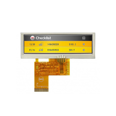 صفحه نمایش TFT LCD 480x128 IPS Winstar Stretched Bar 3.9 اینچی WF39BTZASDNN0